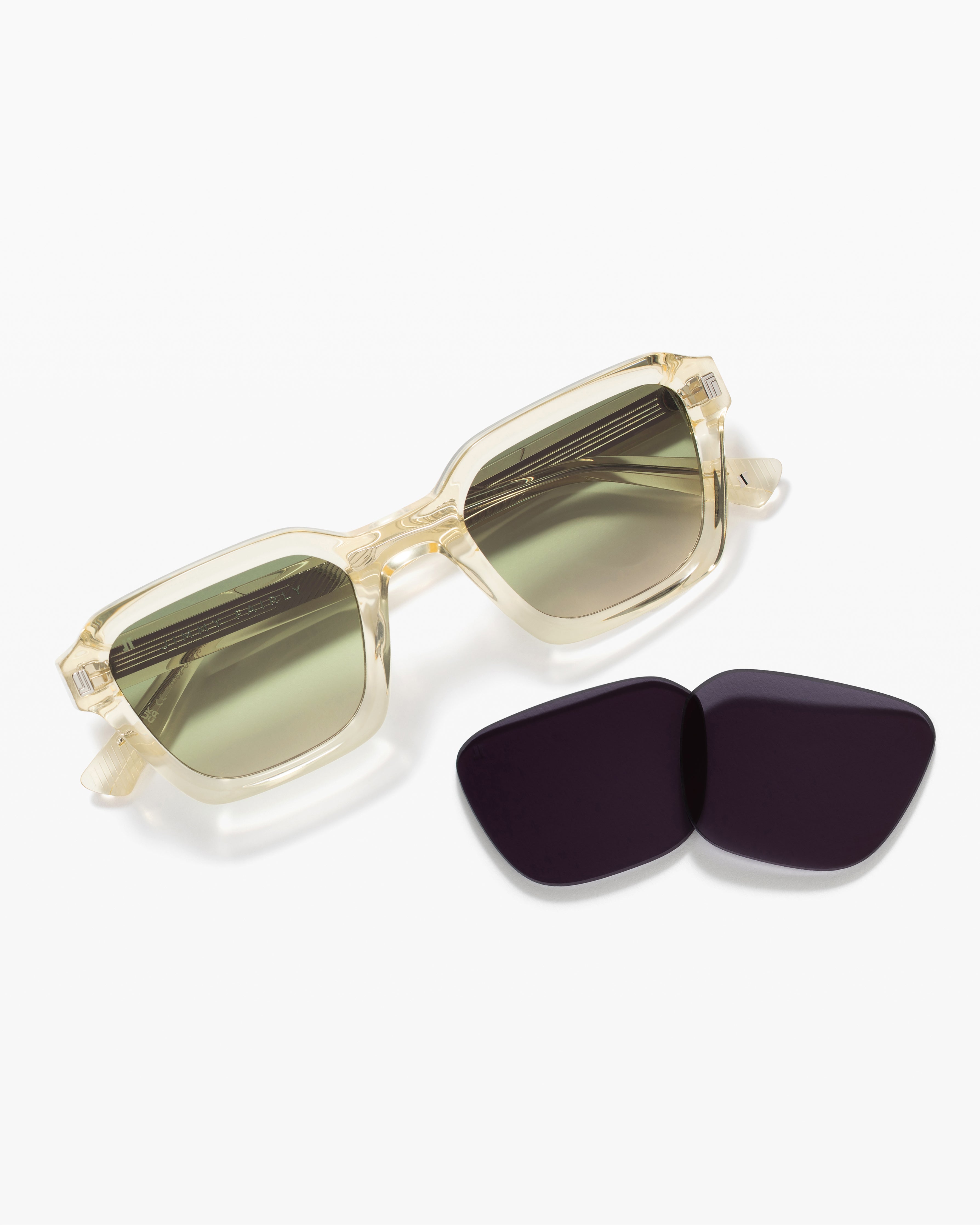 The Sky JF Colors Medium Men's Sunglasses in Yellow | Jimmy Fairly US