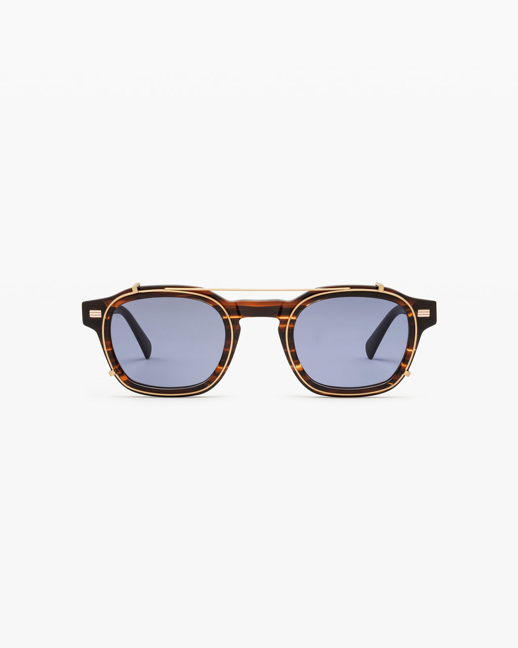 The Rise Square Men's Sunglasses in Brown