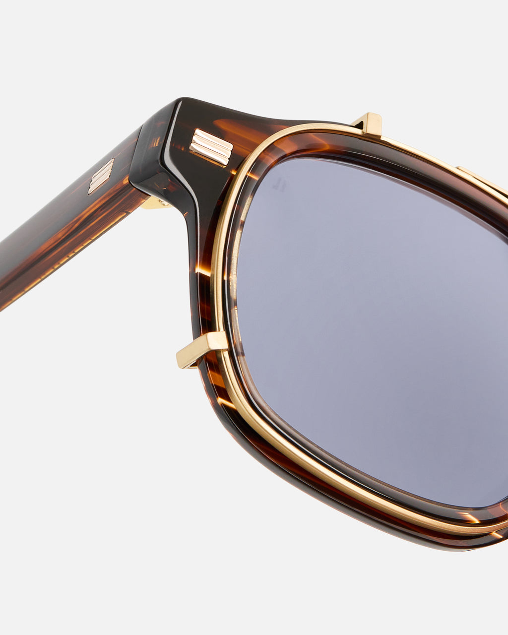 The Rise Square Men's Sunglasses in Brown