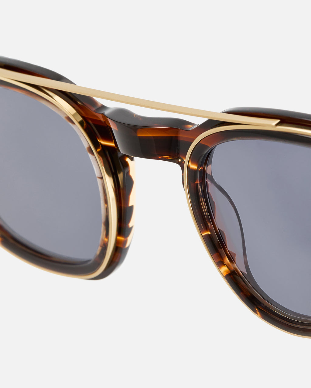 The Rise Square Men's Sunglasses in Brown