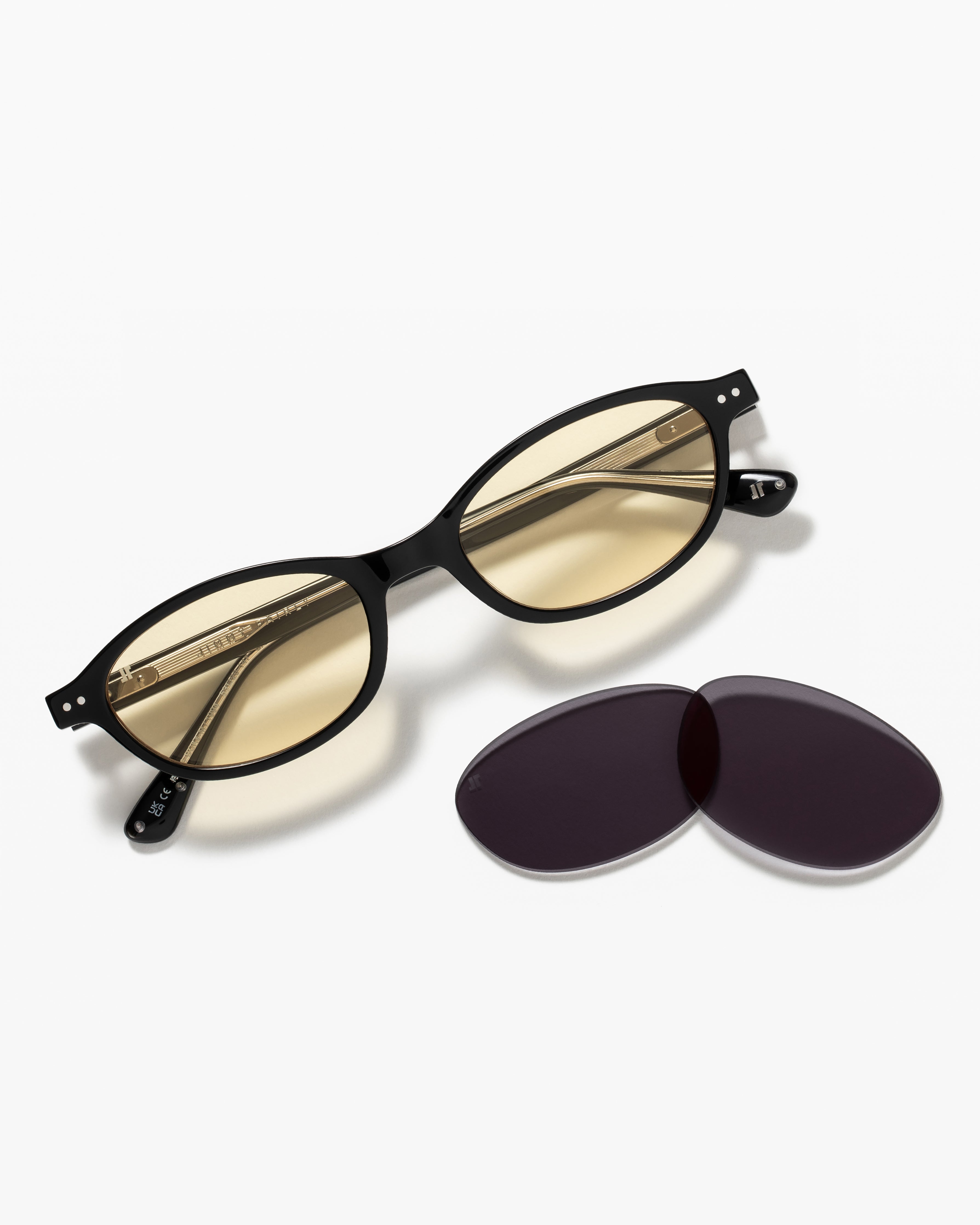 The Coast JF Colors Medium Men's Sunglasses in Black | Jimmy Fairly US