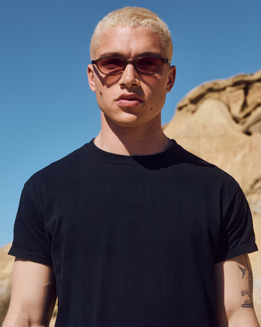 The Coast JF Colors Oval Men's Sunglasses in Green