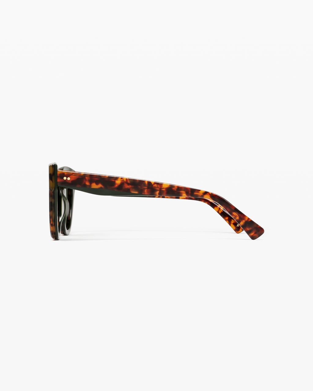 La Pacific Rond Lunettes de Soleil pour femme in Ecaille foncée