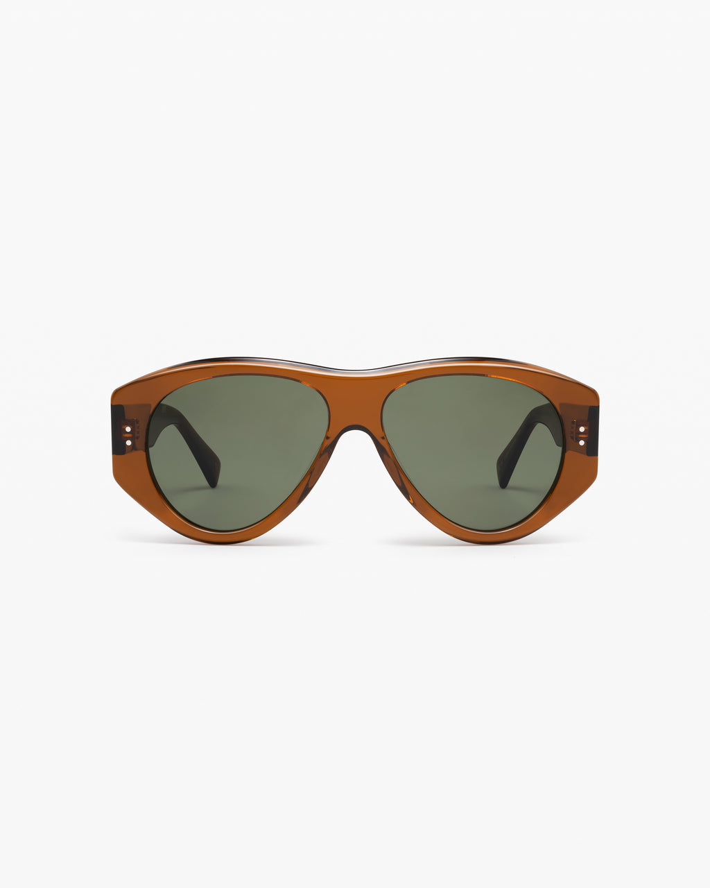 The Cali Aviator Women's Sunglasses in Brown
