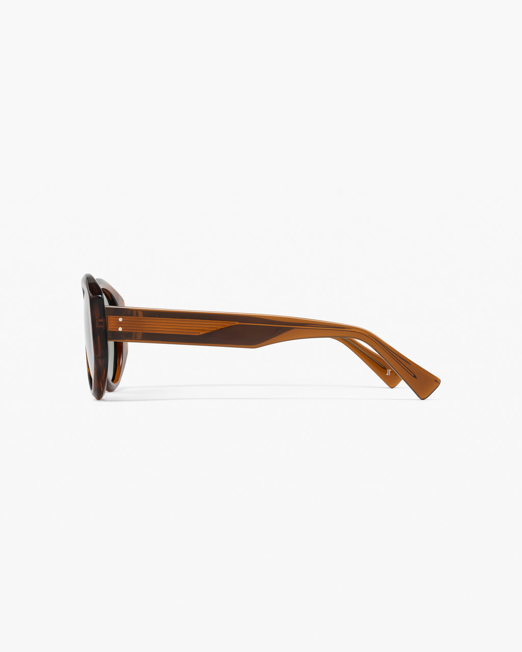 The Cali Aviator Women's Sunglasses in Brown