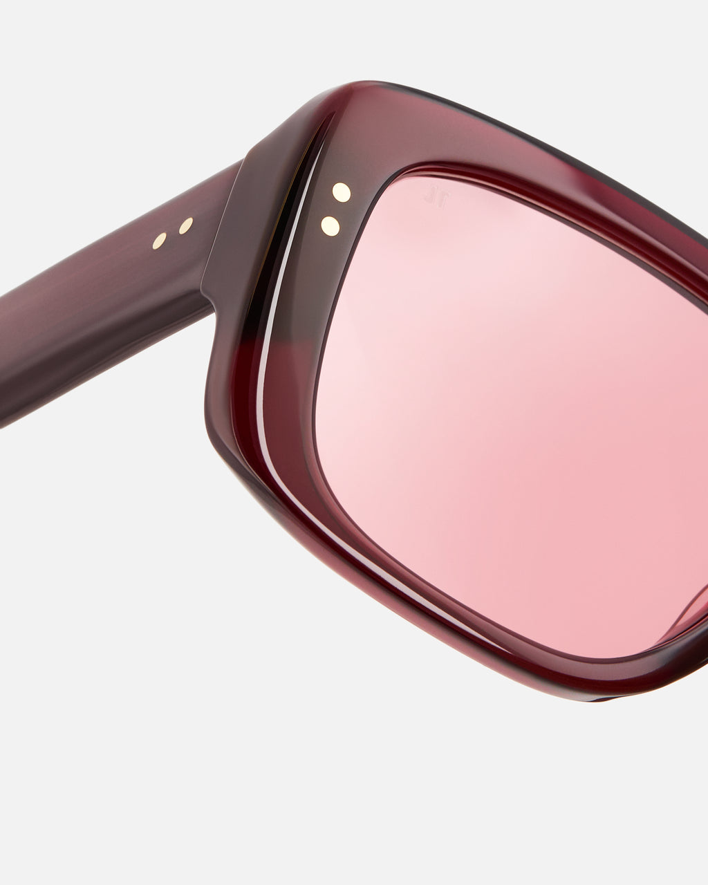 The Caju Aviator Women's Sunglasses in Burgundy
