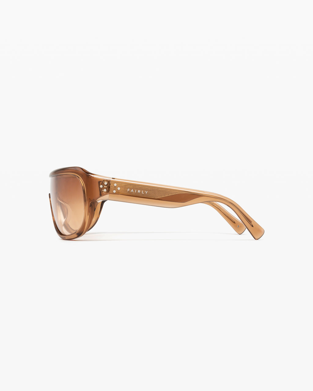 The Bia Aviator Women's Sunglasses in Brown