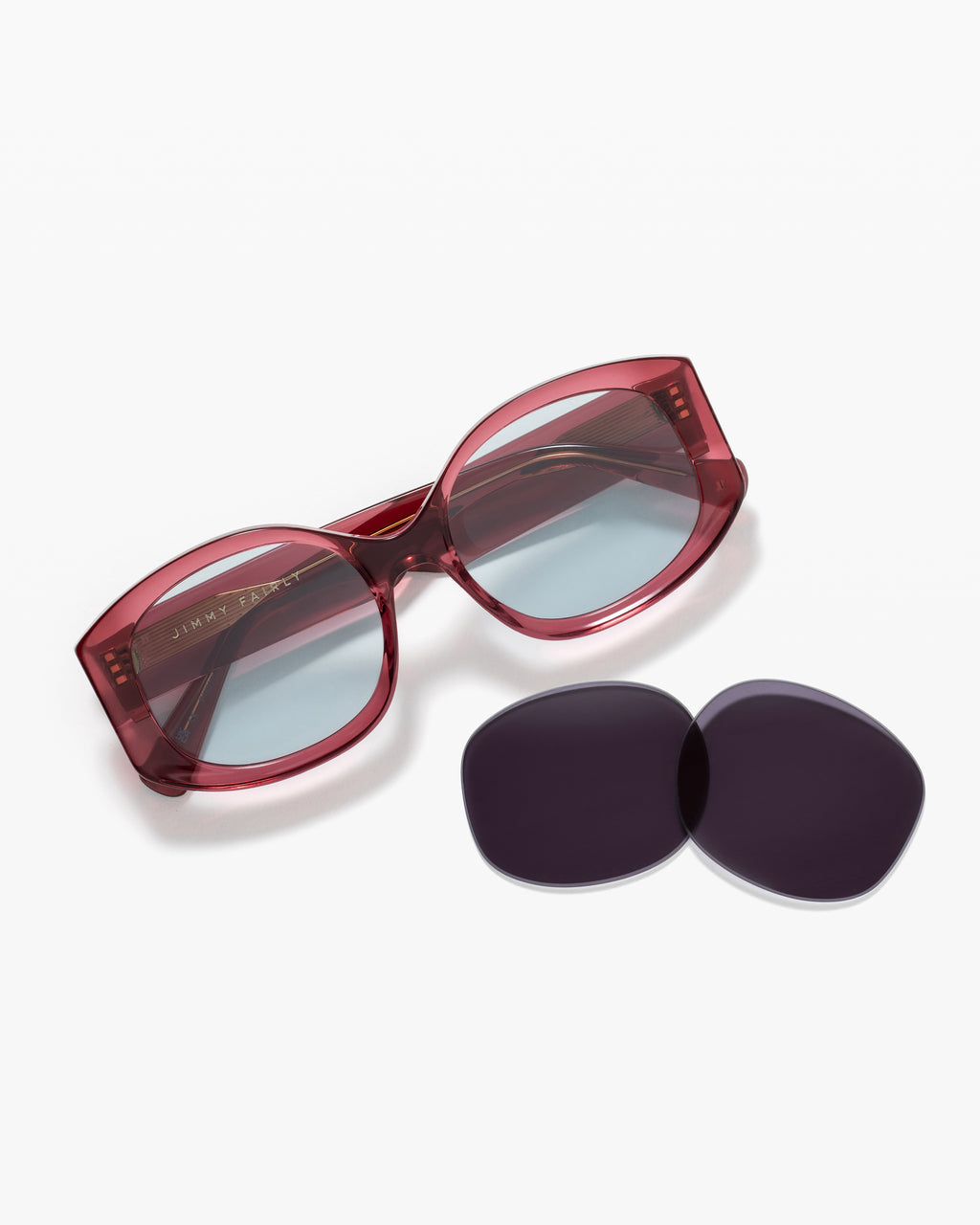 La Pina JF Colors Carré Lunettes de Soleil pour femme in Rose