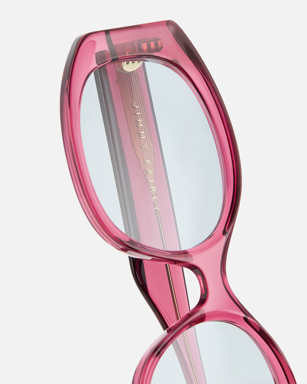The Pina JF Colors Square Women's Sunglasses in Pink