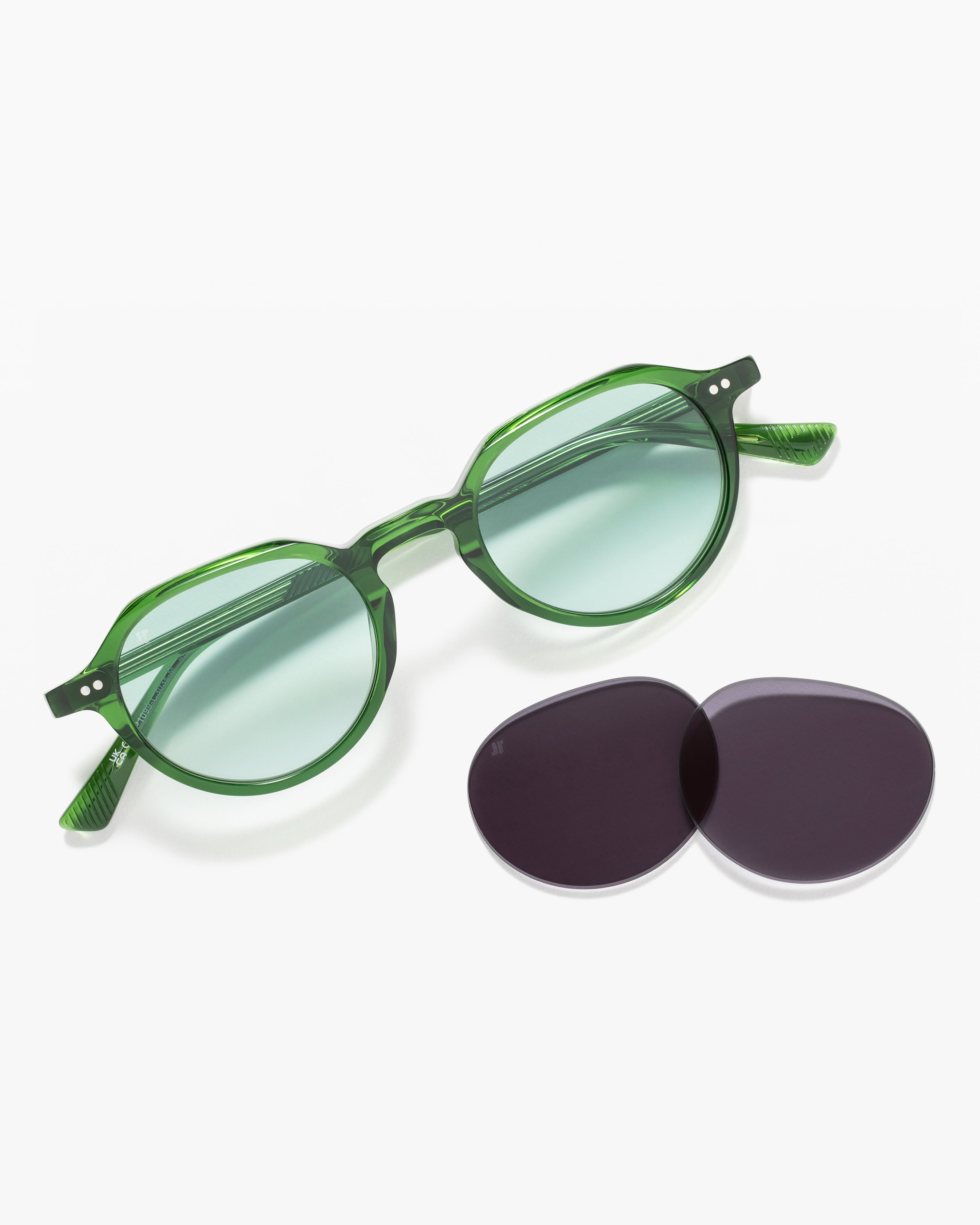 レア　ビンテージ　サンフランシスコ　ライトフレーム The Peak JF Colors Medium Men's Sunglasses in グリーン | Jimmy