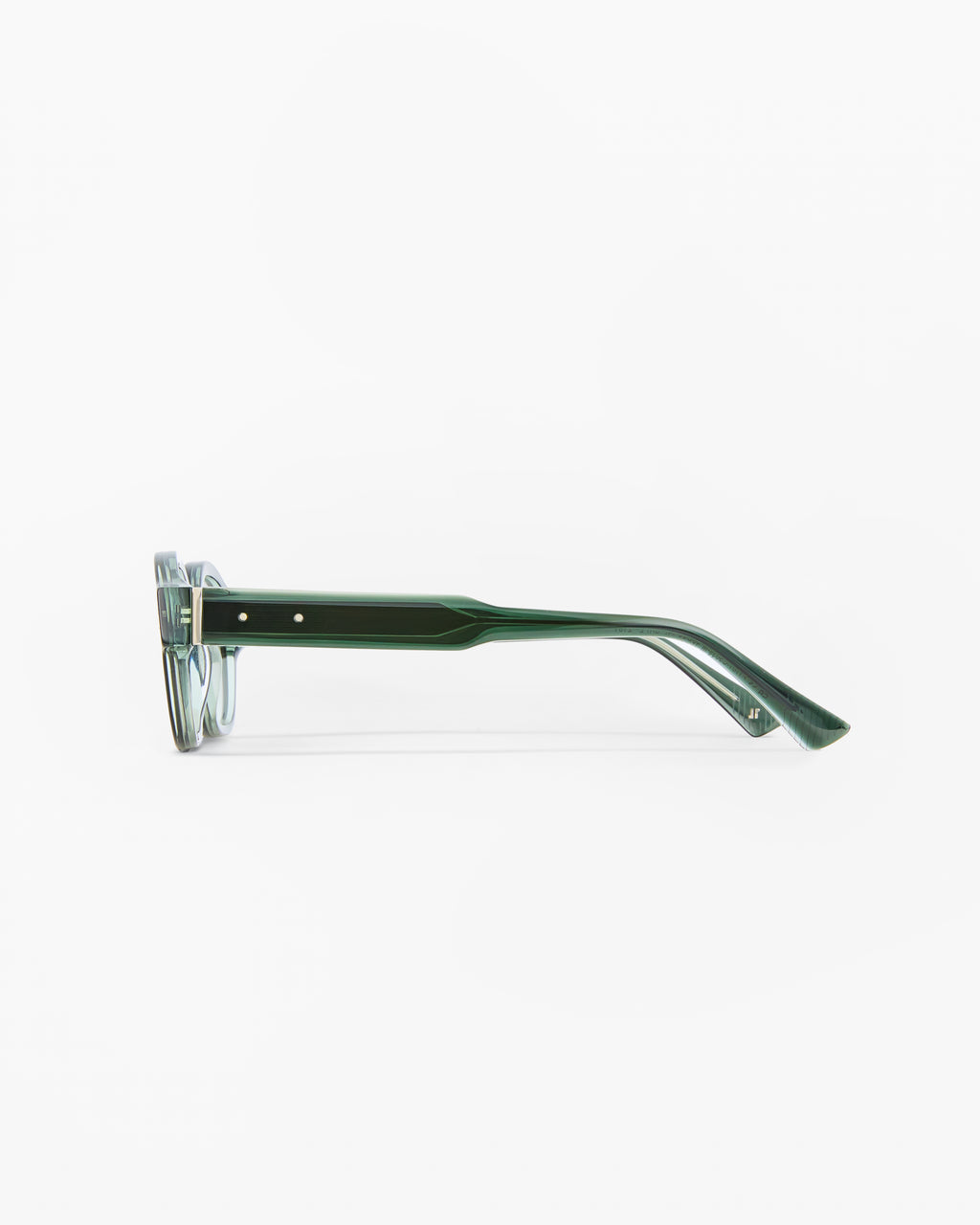 La Gascon JF Colors Hexagonal Lunettes de Soleil pour homme in Vert