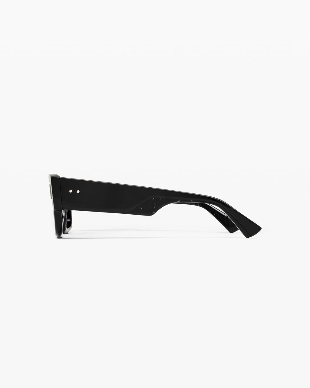 La Spot Carré Lunettes de Soleil pour homme in Noir