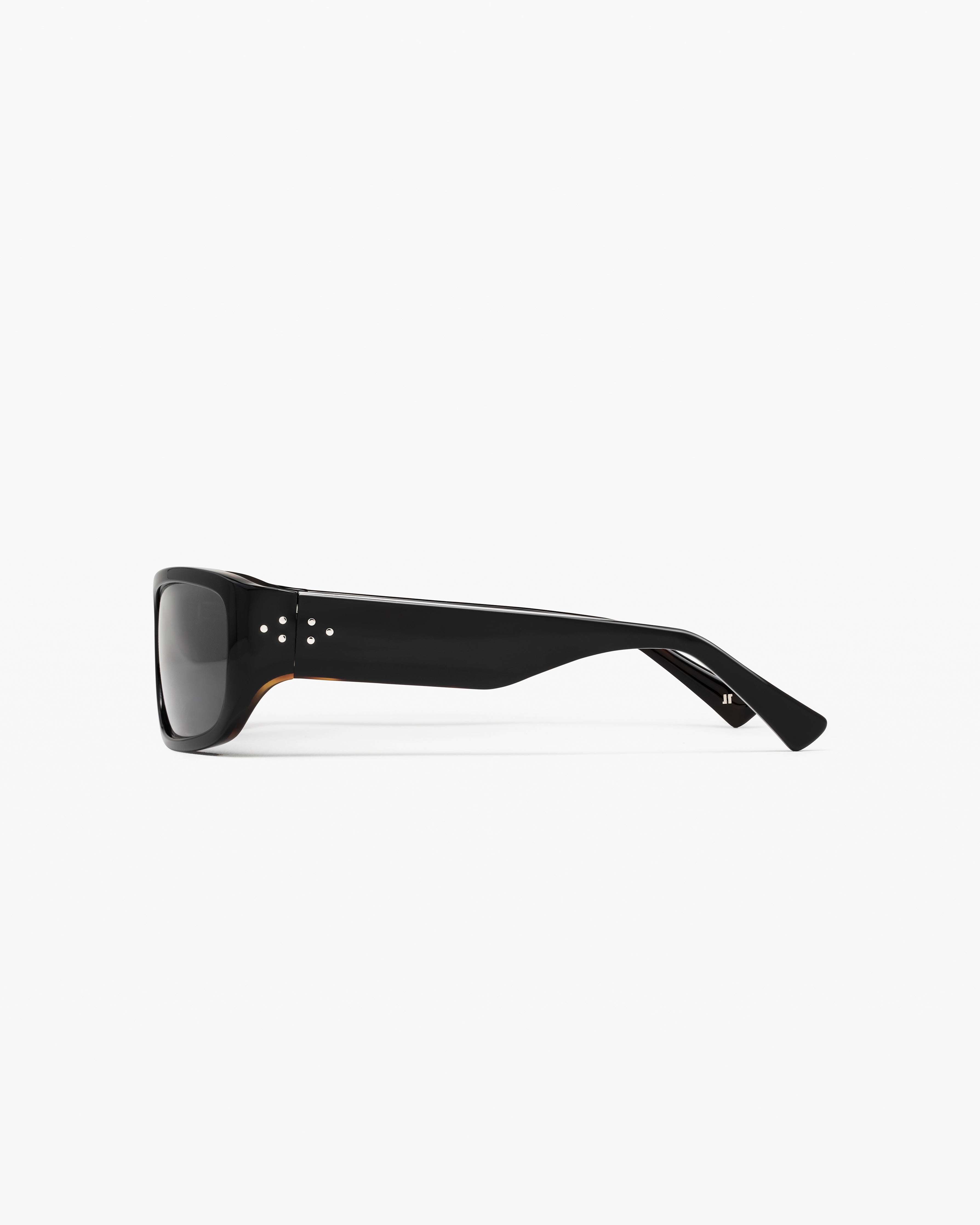 The Rive Medium Men's Sunglasses in Black | Jimmy Fairly US