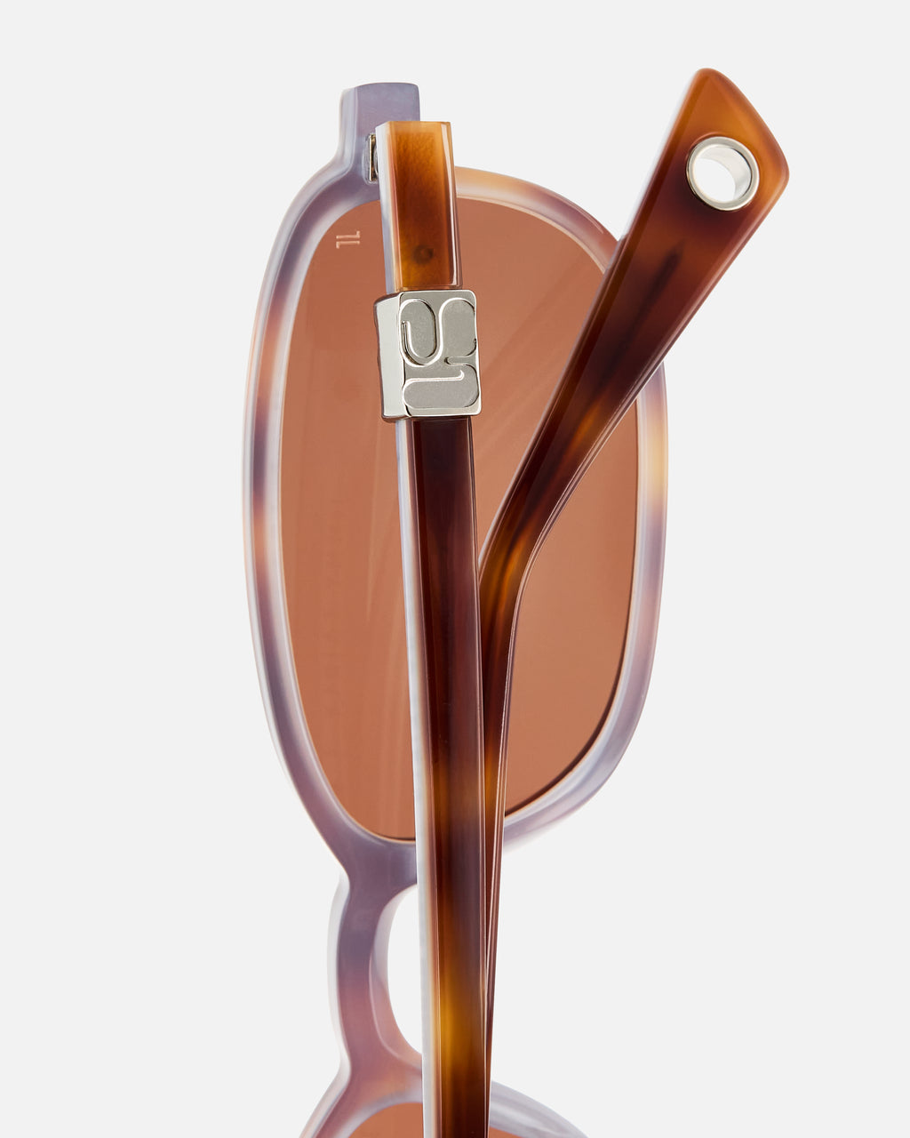 The Kika Rectangular  in Tortoise