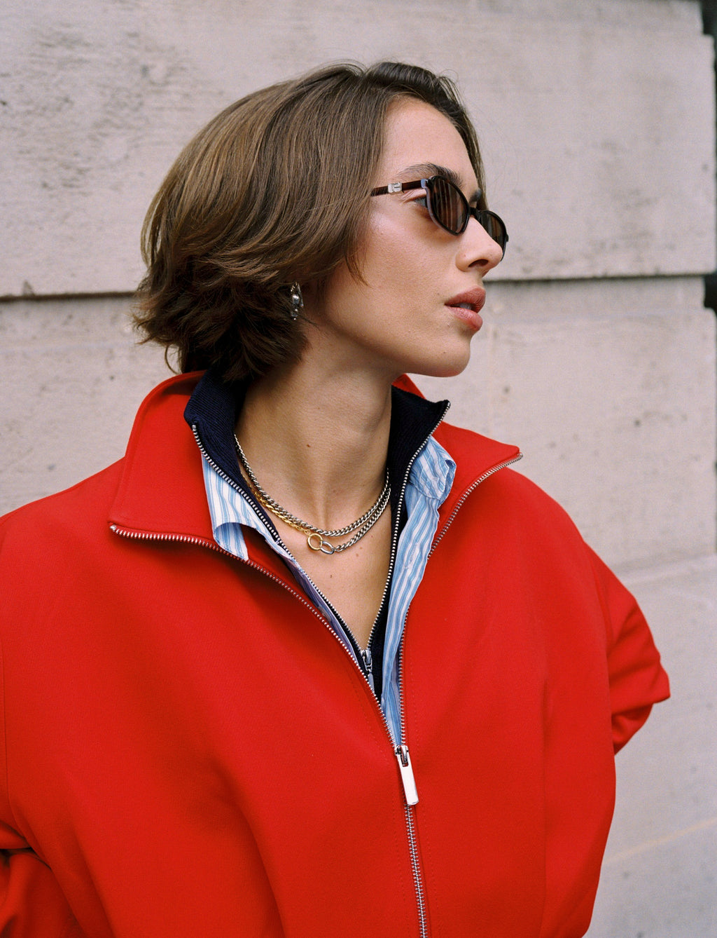 The Kika Rectangular  in Tortoise