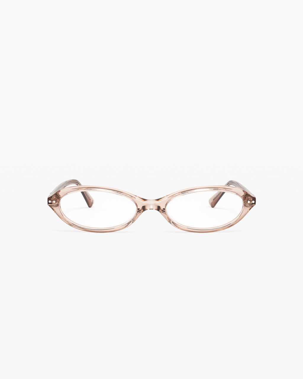 La Clover Ovale Lunettes de Vue pour femme in Rose
