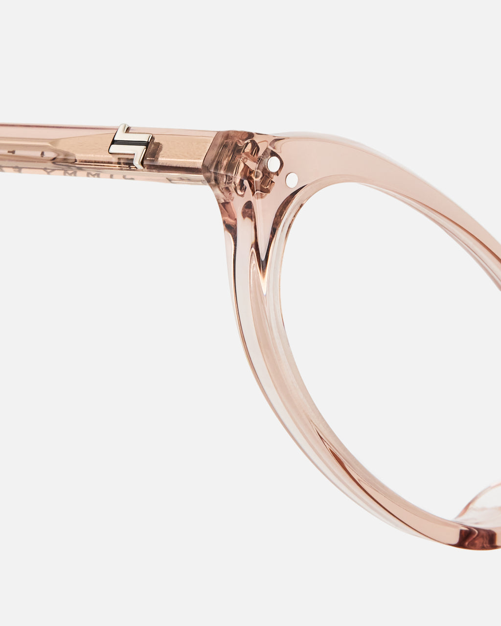 The Clover Oval Women's Eyeglasses in Pink