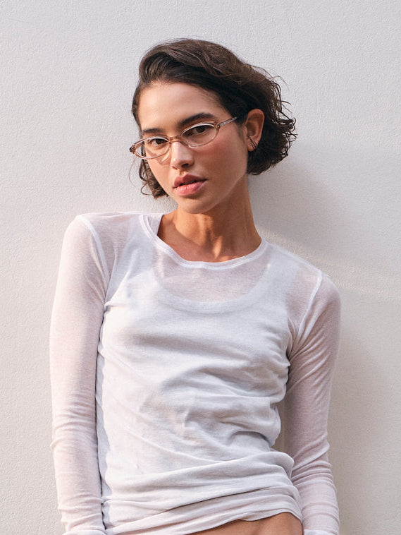 The Clover Oval Damenbrillen in Rosa