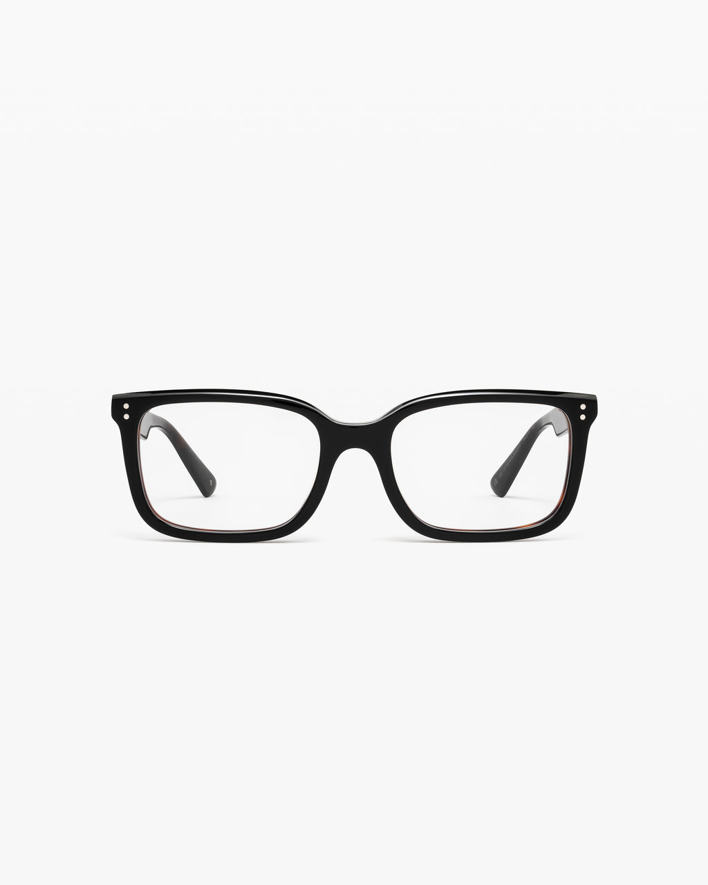 The Austin Rectangular Women's Eyeglasses in Black