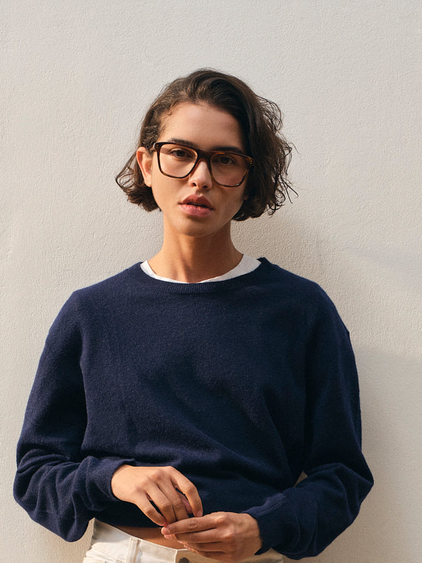 La Clayton Aviateur Lunettes de Vue pour femme in Vert