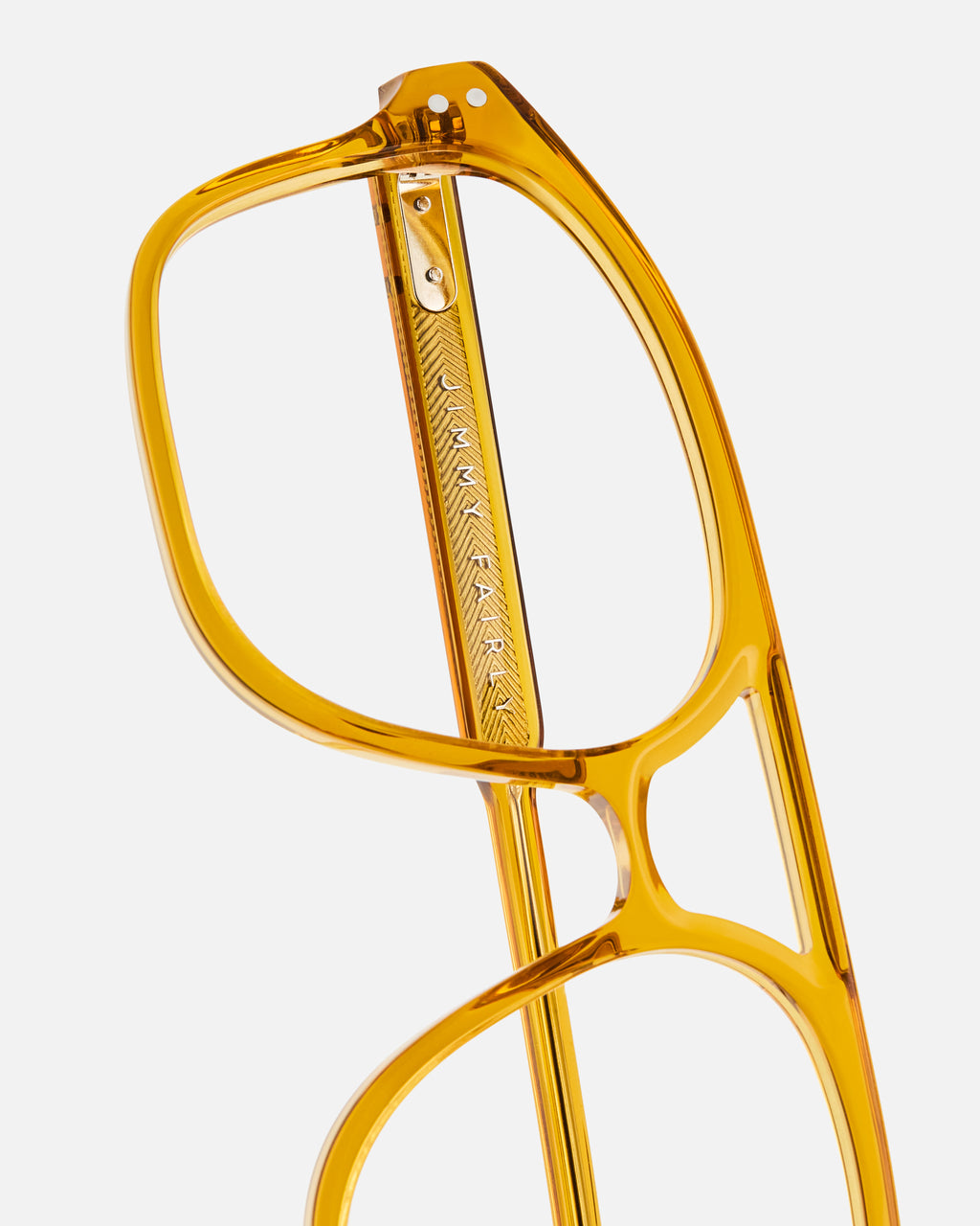 La Palmer Aviador Gafas para Mujer in Amarillo