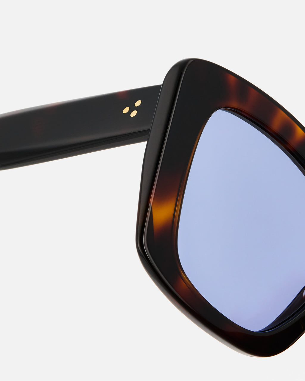 La Bayton Jf Colors Mariposa Gafas de Sol para Mujer in Carey oscuro