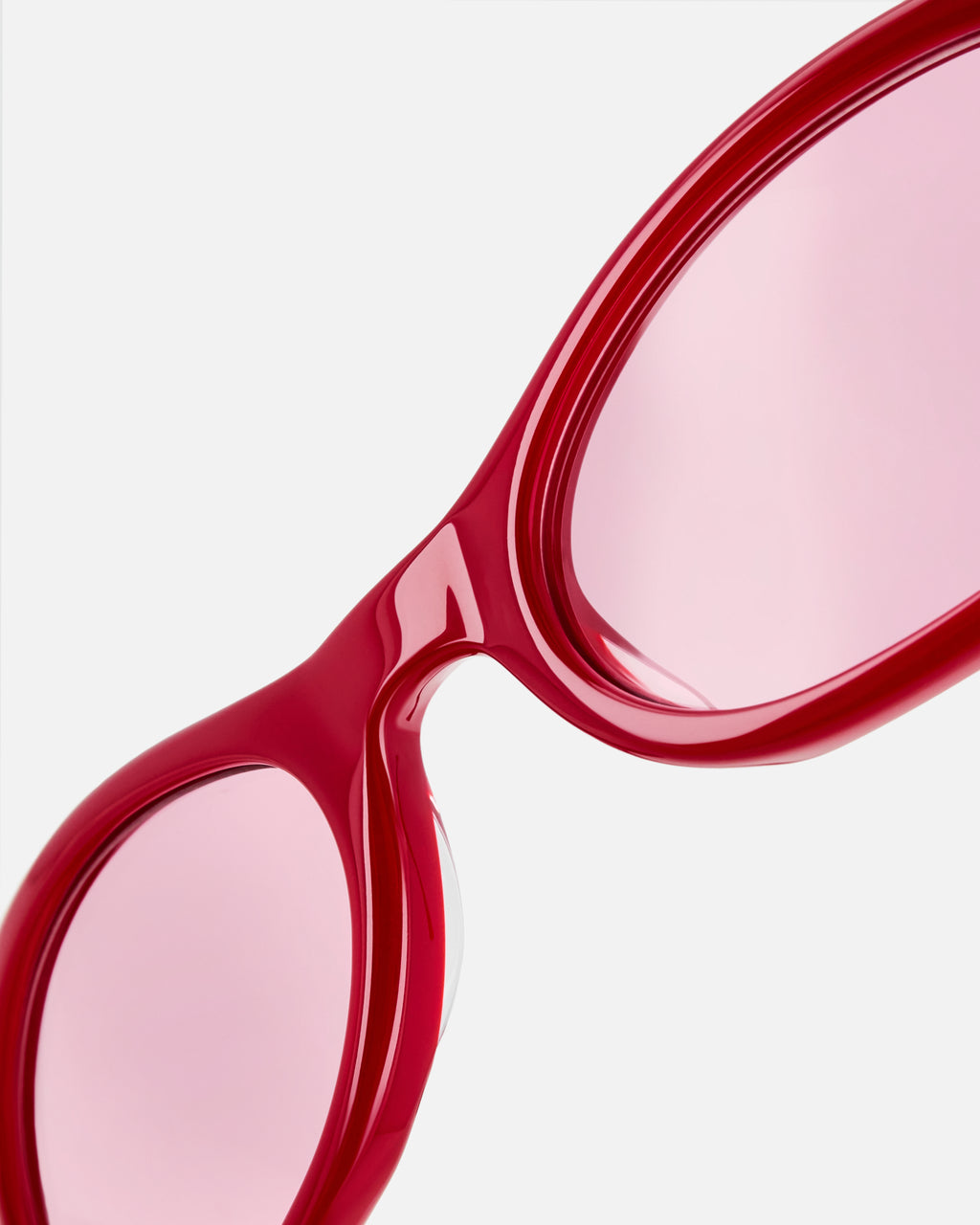 La Ivy Ovaladas Gafas de Sol para Mujer in Rosa