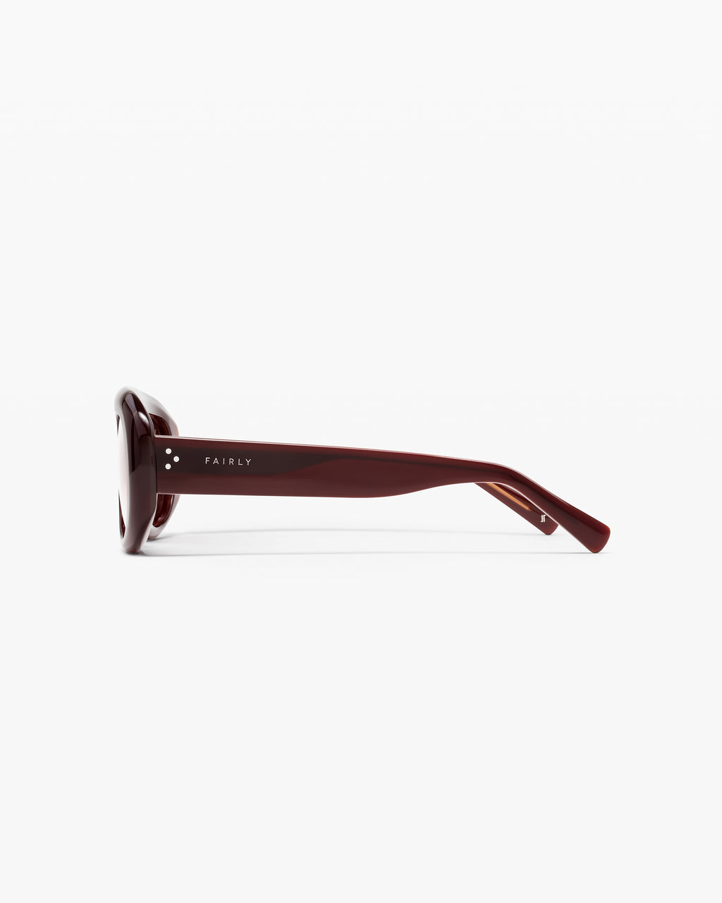 De Peyton Aviator Zonnebrillen voor Dames in Rood