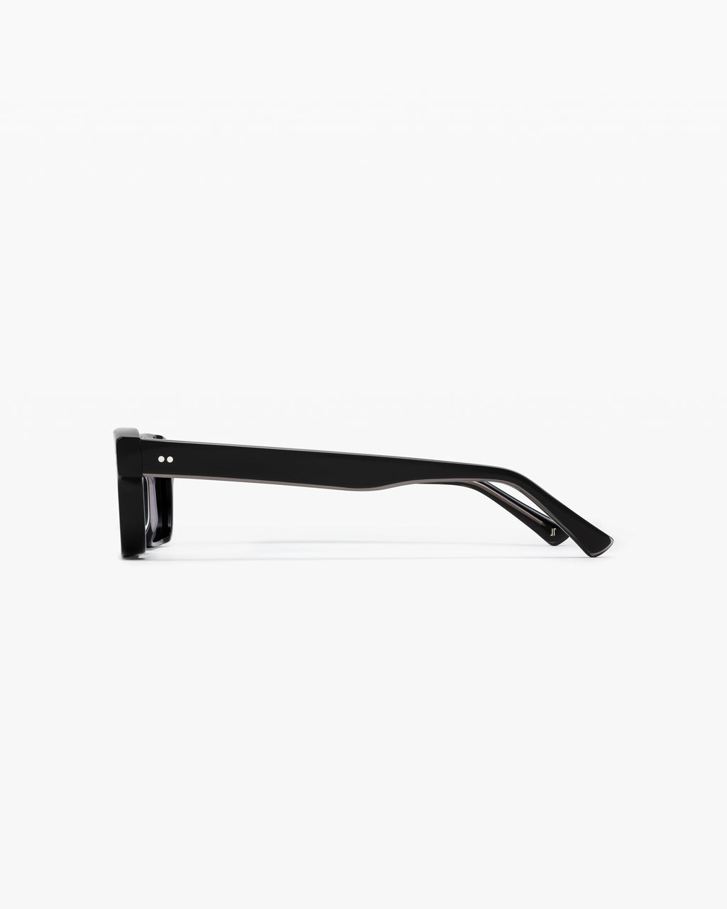 La Kingsley JF Colors Rectangulaire Lunettes de Soleil pour homme in Rouge