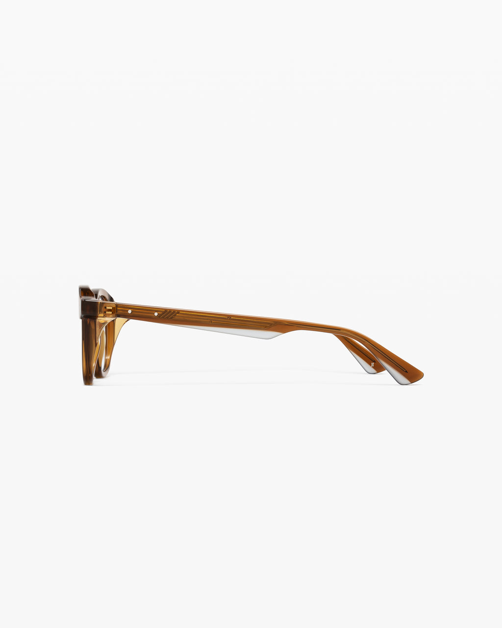 The Campus JF Colors Square Men's Sunglasses in Brown