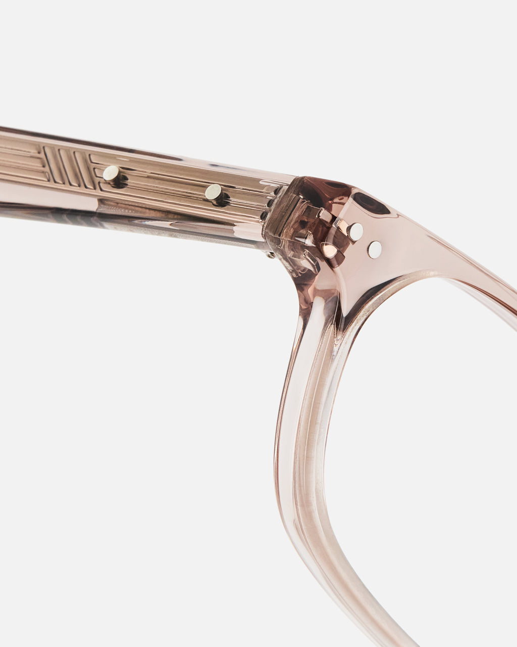 La Devis Ovale Lunettes de Vue pour homme in Crème