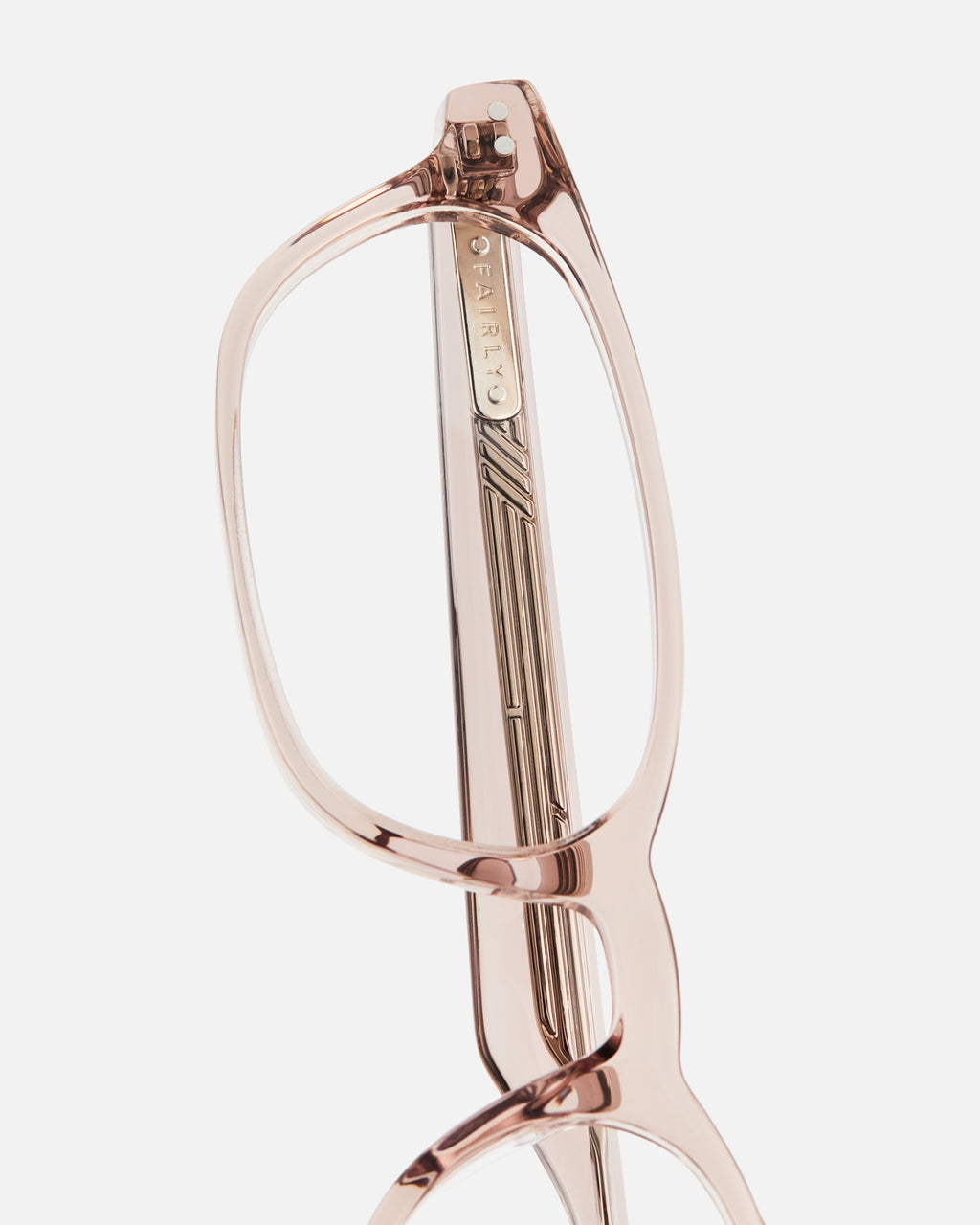 La Devis Ovale Lunettes de Vue pour homme in Crème