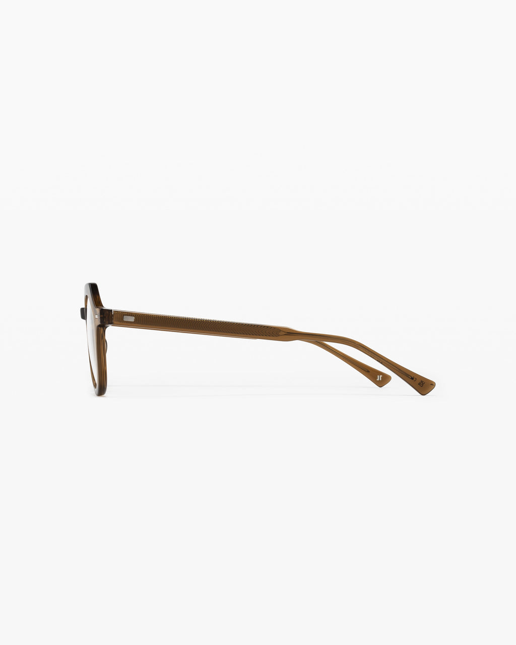 La Hometown Redonda Gafas para Hombre in Marrón