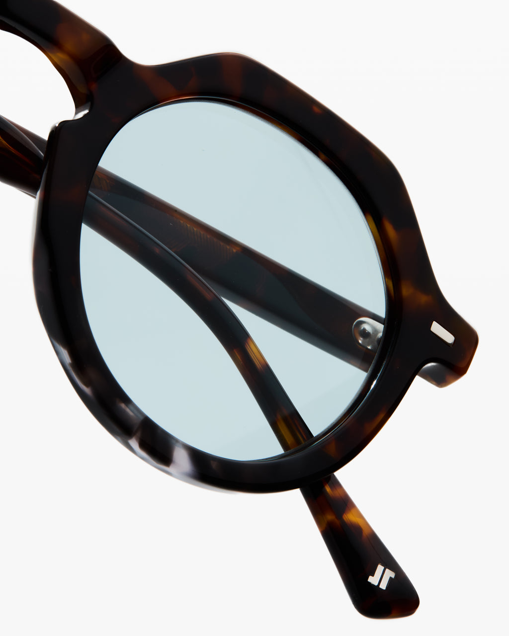 The Hometown Round Men's Sunglasses in Blue