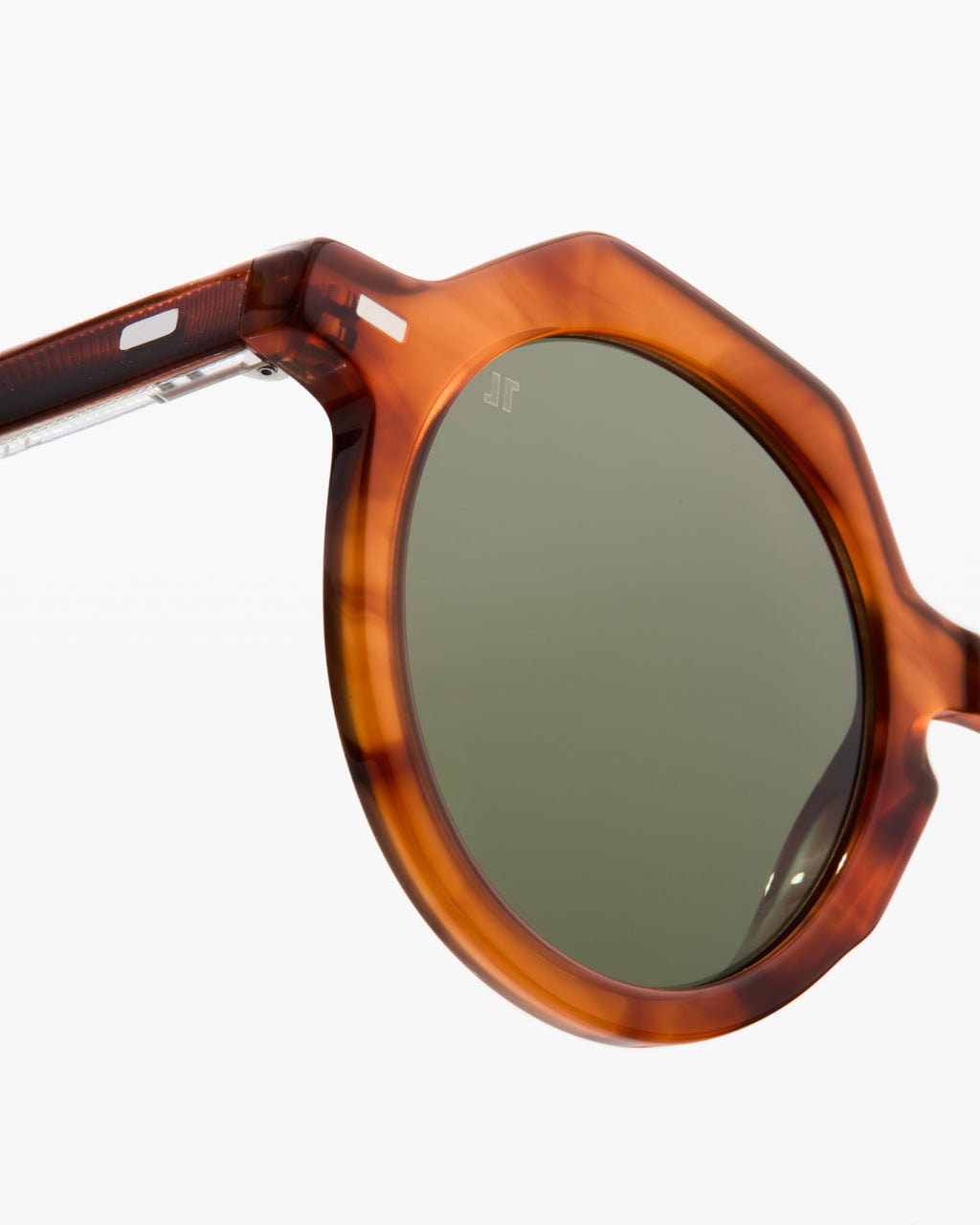 The Hometown Round Men's Sunglasses in Brown