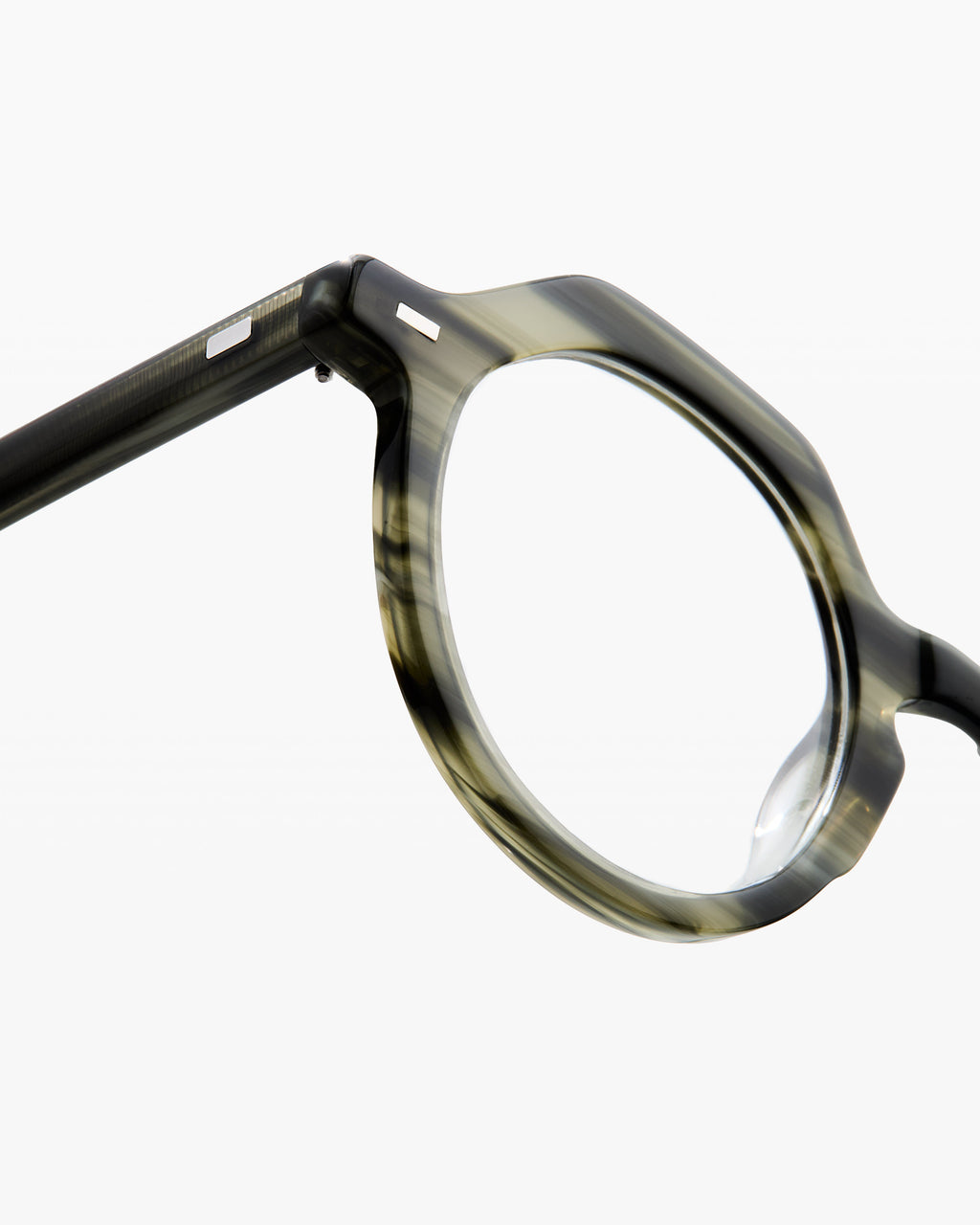 The Hometown Round Men's Eyeglasses in Green