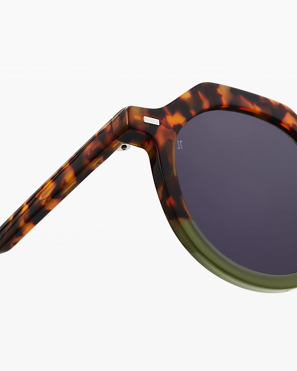 The Hometown L Rund Herren-Sonnenbrillen in Tortoise