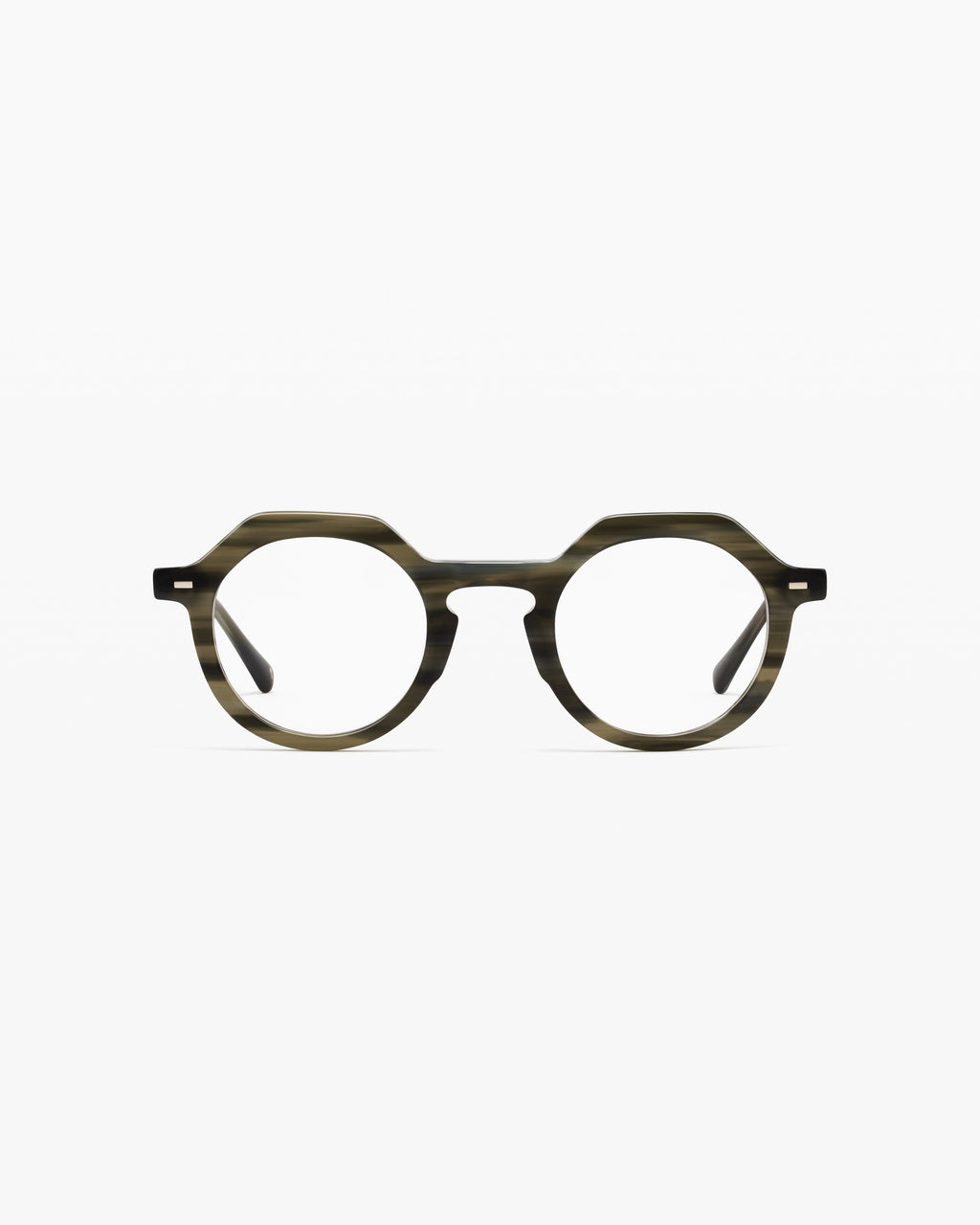 The Hometown L Round Men's Eyeglasses in Green