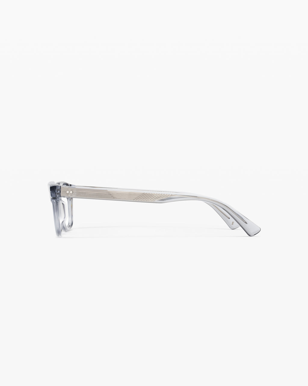 The Halt Square Men's Eyeglasses in Transparent