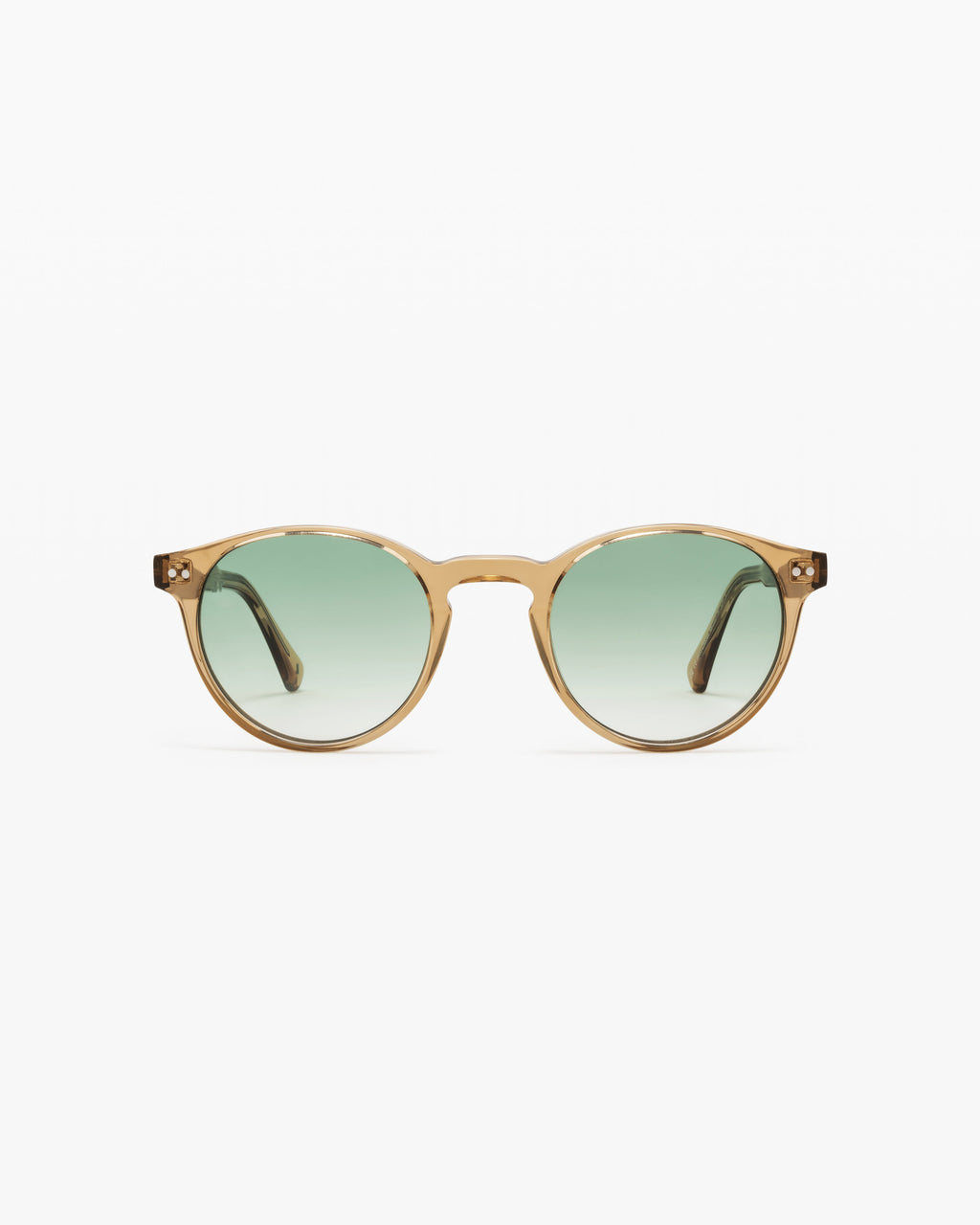 La Cloud Rond Lunettes de Soleil pour homme in Jaune