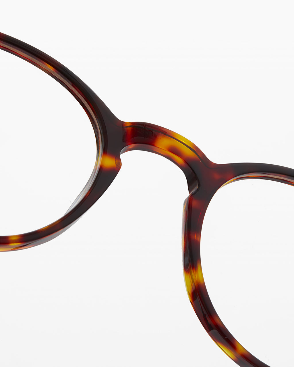 The Cloud Rund Herrenbrillen in Dark Tortoise