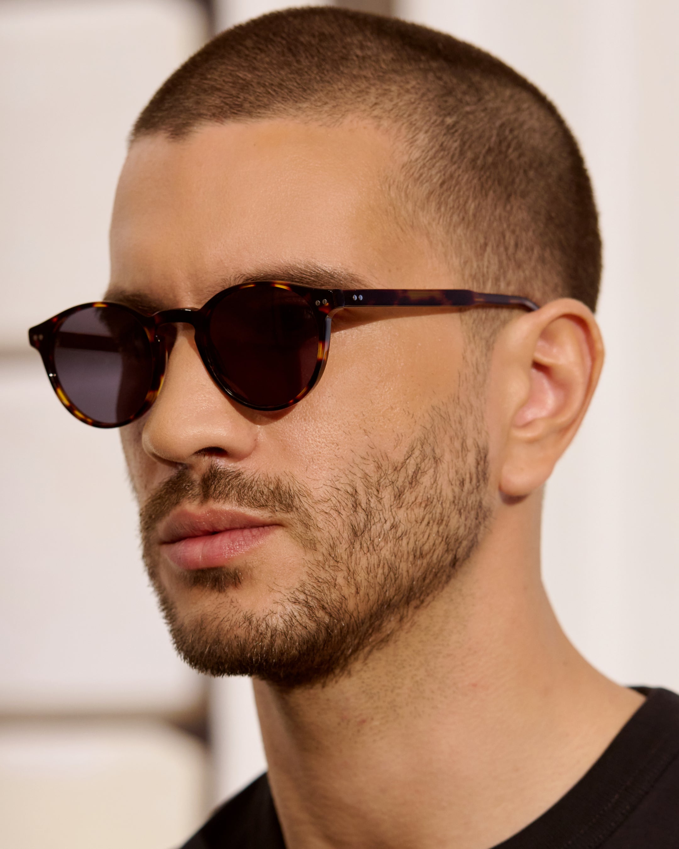 The Cloud Medium Men's Polarized Sunglasses in Tortoise | Jimmy