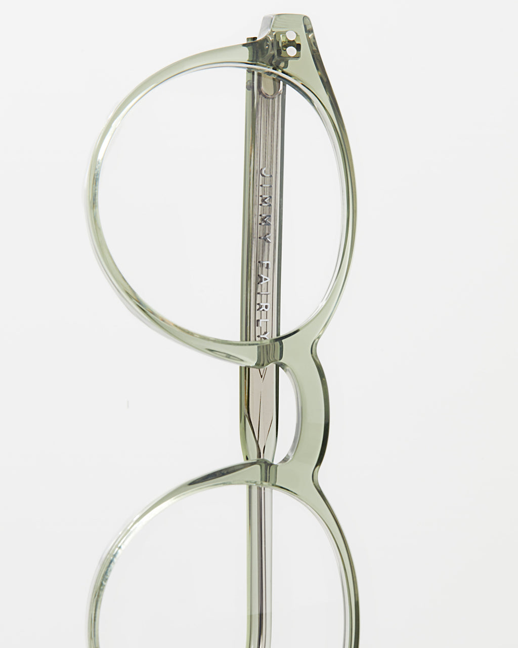La Cloud XL Rond Lunettes de Vue pour femme in Vert clair