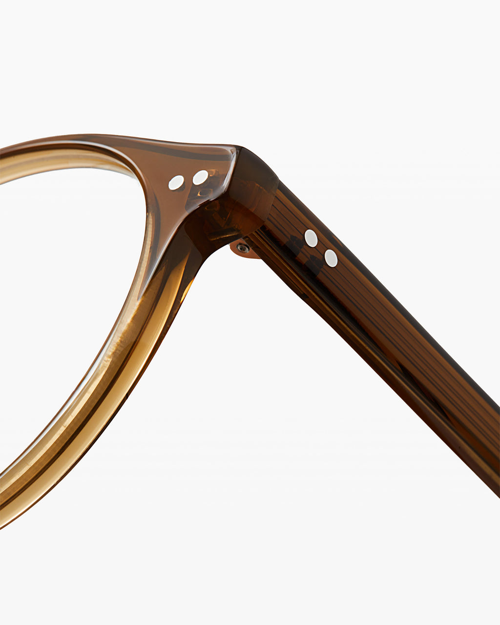 The Cloud XL Round Women's Eyeglasses in Brown