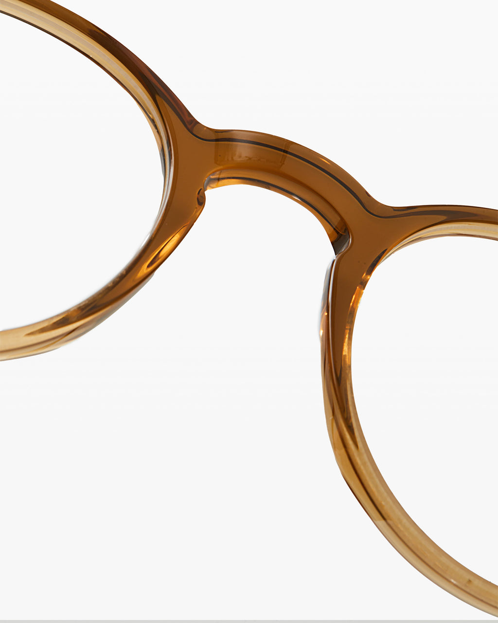 The Cloud XL Round Women's Eyeglasses in Brown