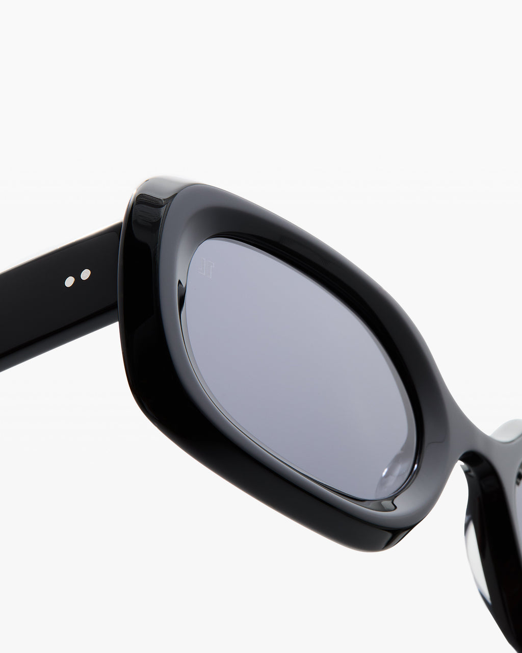 The Abyss Rechteckig Damen-Sonnenbrillen in Schwarz