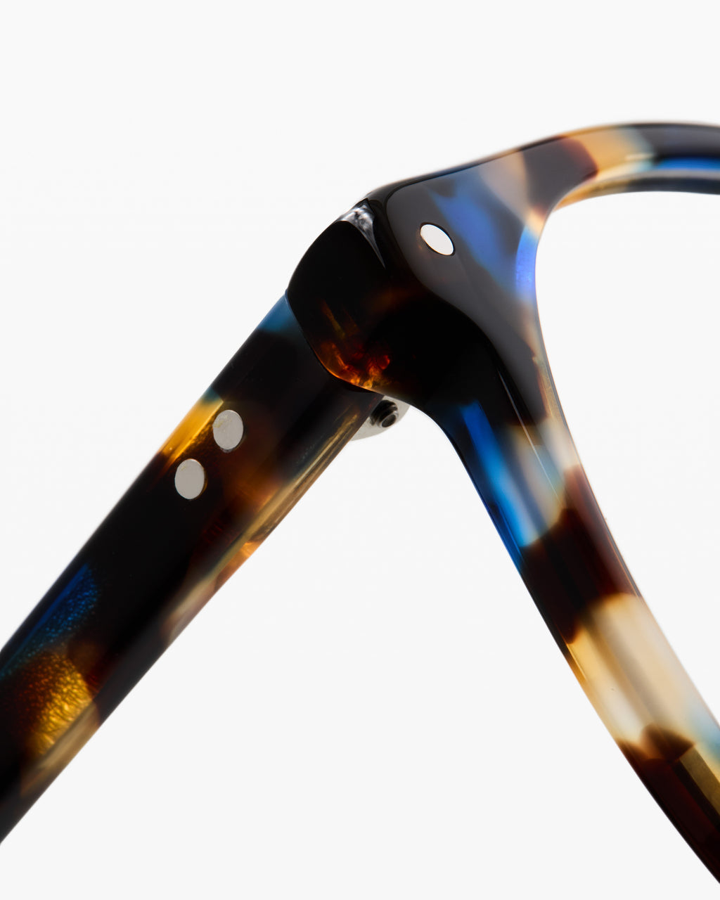 The Flawless Round Women's Eyeglasses in Blue Tortoise