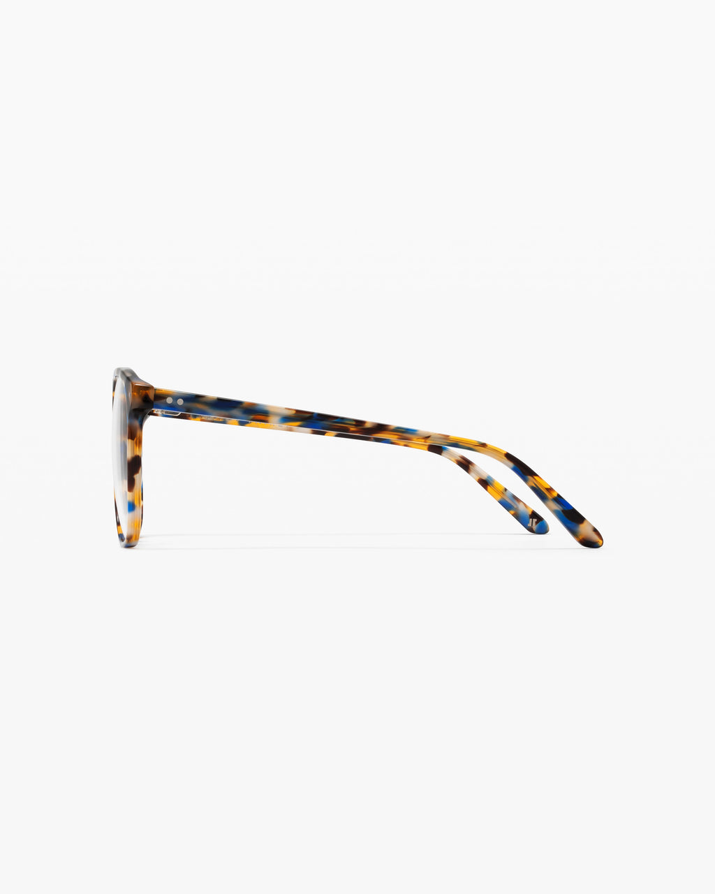 The Flawless S Round Women's Eyeglasses in Blue Tortoise