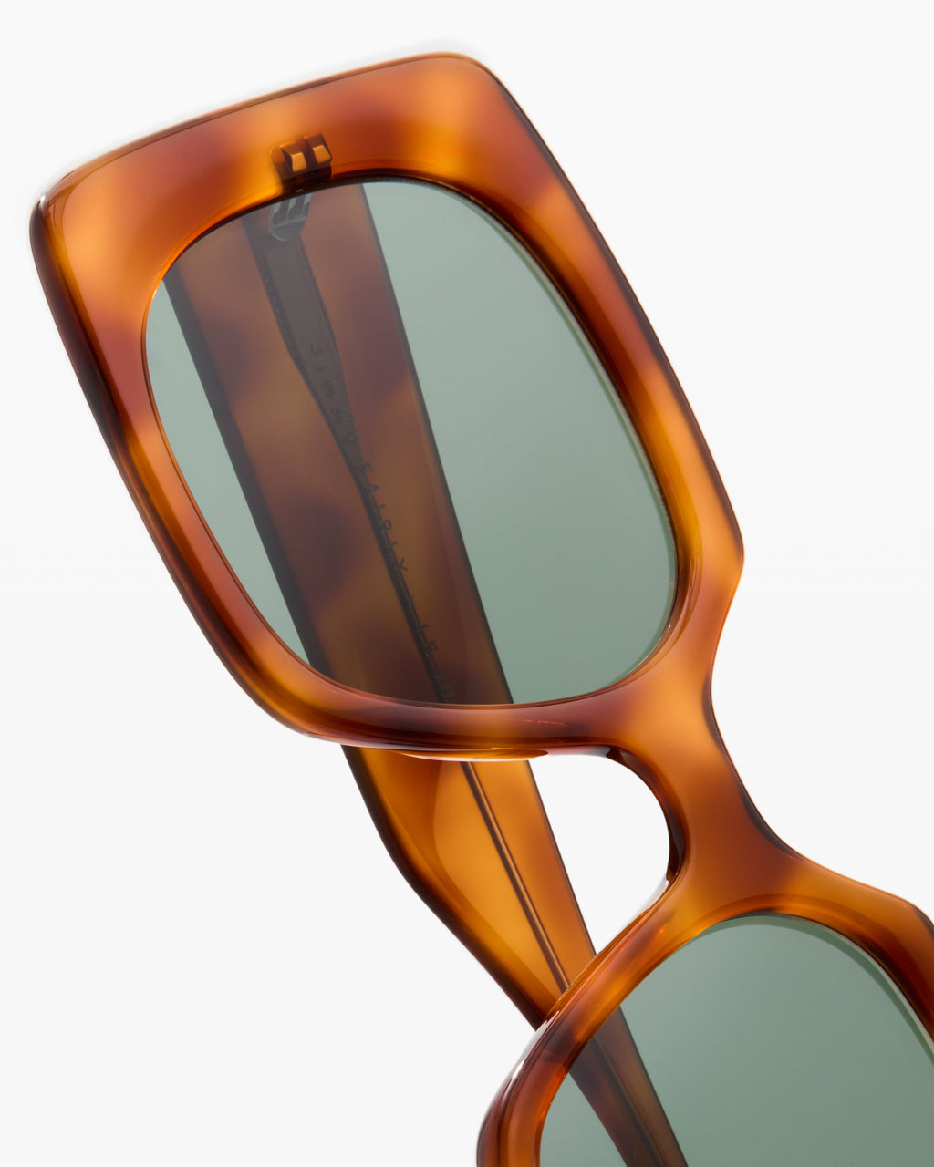 La Playa Cuadrado Gafas de Sol para Mujer in Carey