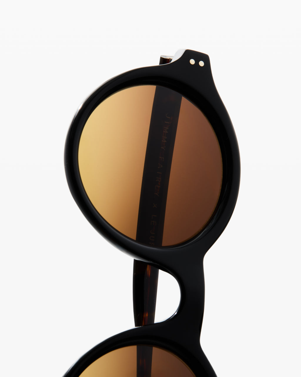 The Raf Rund Herren-Sonnenbrillen in Schwarz